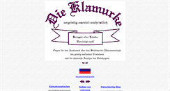 Desktop Screenshot of klamurke.com